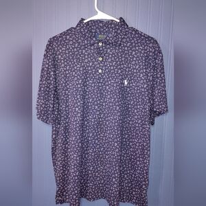 Polo by Ralph Lauren Men's Navy Floral Shirt